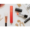Atomizer - pojemnik karbowany na perfumy/wodę/odświeżacz twarzy/płyn antybakteryjny - czerwony