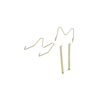 Zawiesie sprężynkowe - złote uchwyt pod talerze 22 cm.