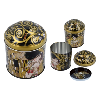Puszka - G. Klimt, Pocałunek (CARMANI)