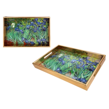 Taca antypoślizgowa - V. van Gogh, Irysy (CARMANI)