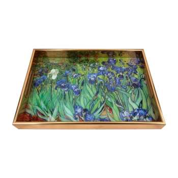 Taca antypoślizgowa - V. van Gogh, Irysy (CARMANI)