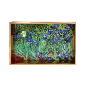 Taca antypoślizgowa - V. van Gogh, Irysy (CARMANI)