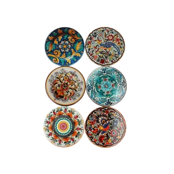 Kpl. 36 podkładek ceramicznych, okrągłe (CARMANI)