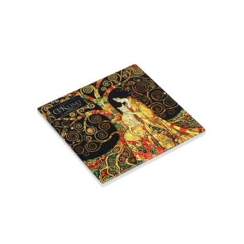 Kpl. 4 Podkładek ceramicznych - Inspirowane malarstwem G. Klimt (CARMANI)