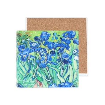 Podkładka ceramiczna - V. van Gogh, Irysy (CARMANI)