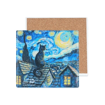 Podkładka ceramiczna - Inspirowane malarstwem V. van Gogh (CARMANI)