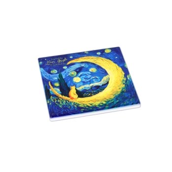 Kpl. 4 Podkładek ceramicznych - Inspirowane malarstwem V. van Gogh (CARMANI)