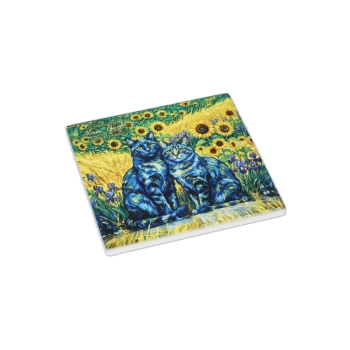 Kpl. 4 Podkładek ceramicznych - Inspirowane malarstwem V. van Gogh (CARMANI)