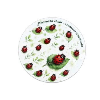Biedronka - Amulet szczęścia podkładka ceram/korkowa (CARMANI)