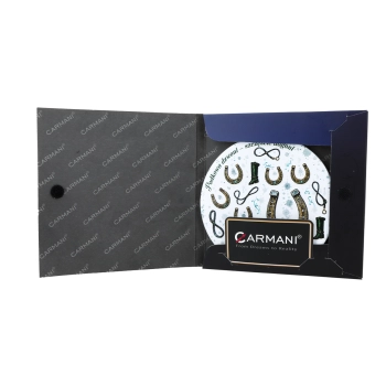 Podkowa - Amulet szczęścia podkładka ceram/korkowa (CARMANI)