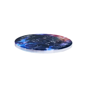 Kpl. 4 podkładek ceramicznych, okrągłe - Znaki zodiaku, Byk (CARMANI)