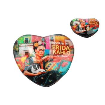 Magnes serce - inspirowany malarstwem F. Kahlo (CARMANI)