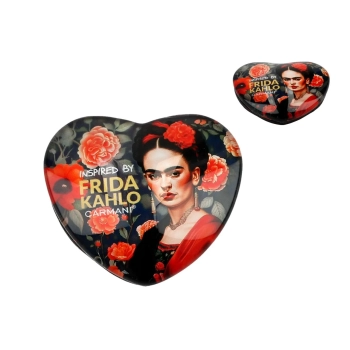 Magnes serce - inspirowany malarstwem F. Kahlo (CARMANI)