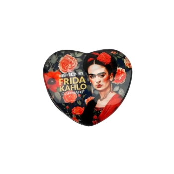 Magnes serce - inspirowany malarstwem F. Kahlo (CARMANI)