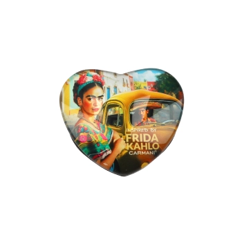 Magnes serce - inspirowany malarstwem F. Kahlo (CARMANI)