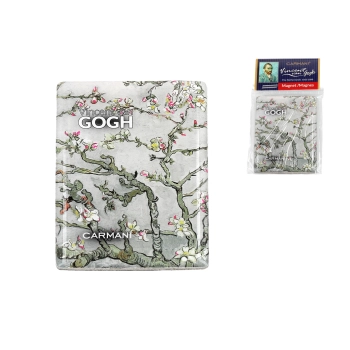 Magnes - V. van Gogh, Kwitnący Migdałowiec, srebrny (CARMANI)