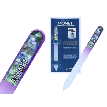 Szklany pilniczek do paznokci - C. Monet - Nanufary (CARMANI)
