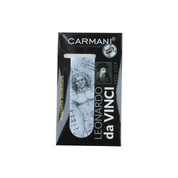 Zakładka magnetyczna - L. da Vinci, Człowiek Witruwiański (CARMANI)