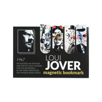 Kpl. 4 zakładek magnetycznych - L. Jover (CARMANI)