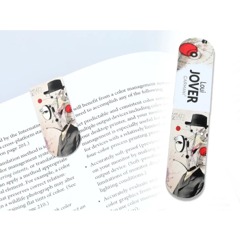 Kpl. 4 zakładek magnetycznych - L. Jover (CARMANI)