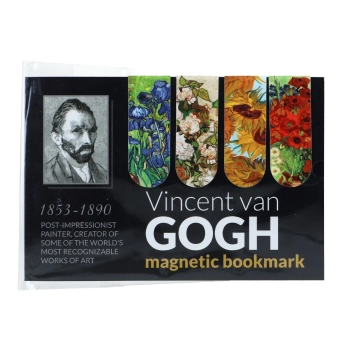 Kpl. 4 zakładek magnetycznych - V. van Gogh (CARMANI)