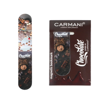 Zakładka magnetyczna - Kocham czekoladę  (CARMANI)