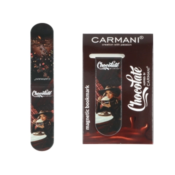 Zakładka magnetyczna - Kocham czekoladę  (CARMANI)