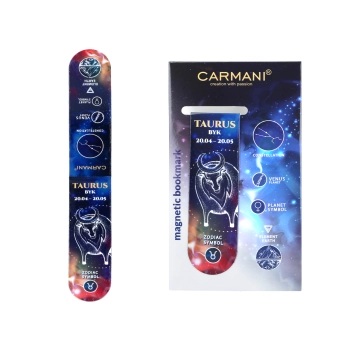 Zakładka magnetyczna - Znaki zodiaku, Byk (CARMANI)