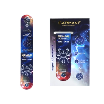 Zakładka magnetyczna - Znaki zodiaku, Bliźnięta (CARMANI)
