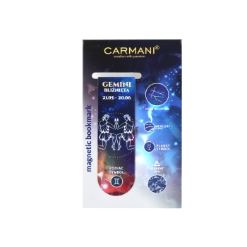 Zakładka magnetyczna - Znaki zodiaku, Bliźnięta (CARMANI)