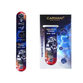 Zakładka magnetyczna - Znaki zodiaku, Wodnik (CARMANI)