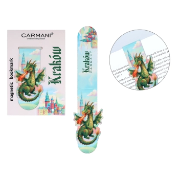 Zakładka magnetyczna - Smok Wawelski (CARMANI)