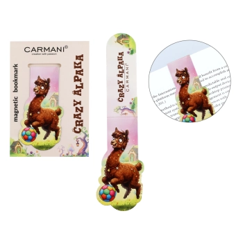 Zakładka magnetyczna - Alpaki (CARMANI)