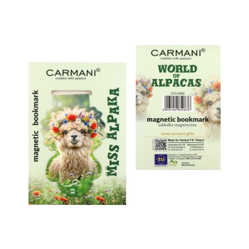 Zakładka magnetyczna - Alpaki (CARMANI)