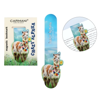 Zakładka magnetyczna - Alpaki (CARMANI)