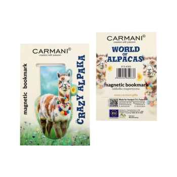 Zakładka magnetyczna - Alpaki (CARMANI)