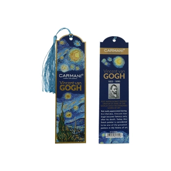 Kpl. 12 zakładek do książki - V. van Gogh, Gwiaździsta Noc (CARMANI)