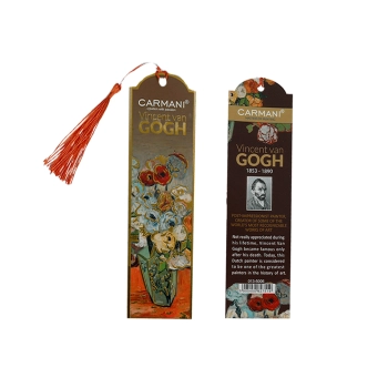 Kpl. 12 zakładek do książki - V. van Gogh, Róże i zawice (CARMANI)