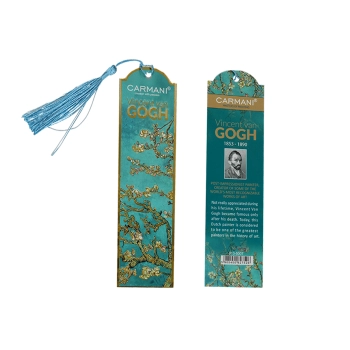 Kpl. 12 zakładek do książki - V. van Gogh, Kwitnący Migdałowiec (CARMANI)