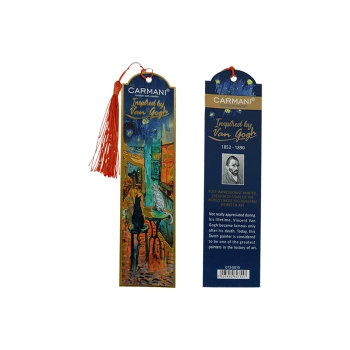 Kpl. 12 zakładek do książki - Inspirowana malarstwem V. van Gogh (CARMANI)