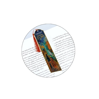 Kpl. 12 zakładek do książki - Inspirowana malarstwem V. van Gogh (CARMANI)
