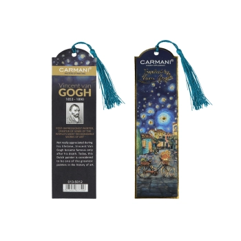 Kpl. 12 zakładek do książki - Inspirowana malarstwem V. van Gogh (CARMANI)