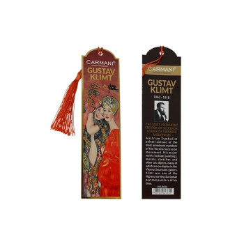 Kpl. 12 zakładek do książki - G. Klimt, Przyjaciółki (CARMANI)