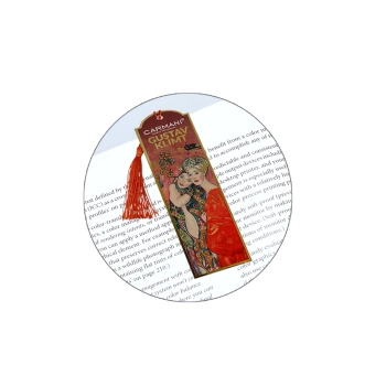 Kpl. 12 zakładek do książki - G. Klimt, Przyjaciółki (CARMANI)