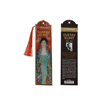 Kpl. 12 zakładek do książki - G. Klimt, Panny Lieser (CARMANI)
