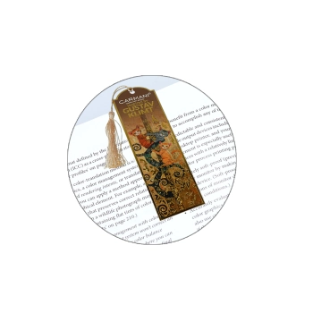 Kpl. 12 zakładek do książki - Inspirowana malarstwem G. Klimt (CARMANI)