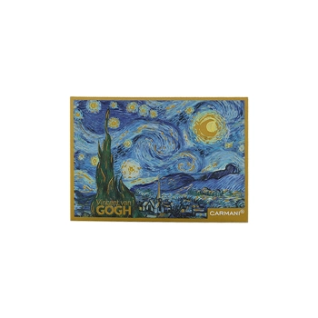Kpl. 12 pocztówek - V. van Gogh, Gwiaździsta Noc (CARMANI)