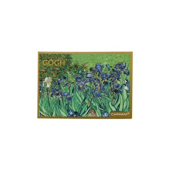Kpl. 12 pocztówek - V. van Gogh, Irysy (CARMANI)