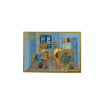 Kpl. 12 pocztówek - V. van Gogh, Pokój (CARMANI)