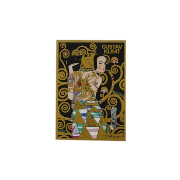 Kpl. 12 pocztówek - G. Klimt, Oczekiwanie (CARMANI)
